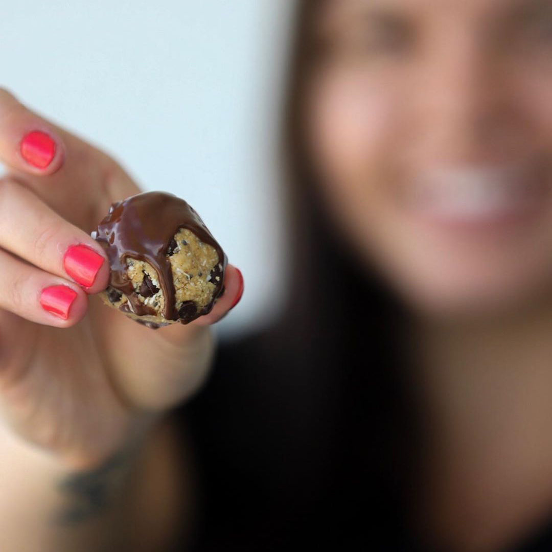 Coconut Chocolate Protein Balls