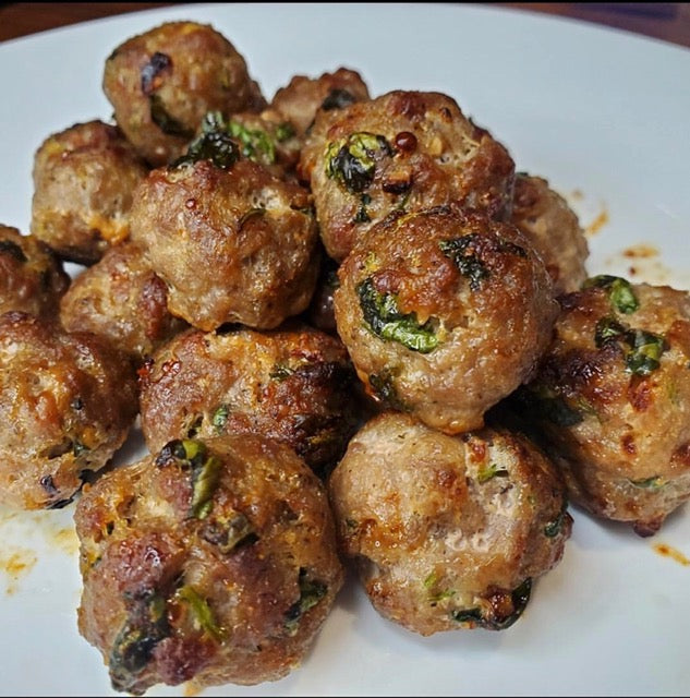 Keto Wonton Meatballs