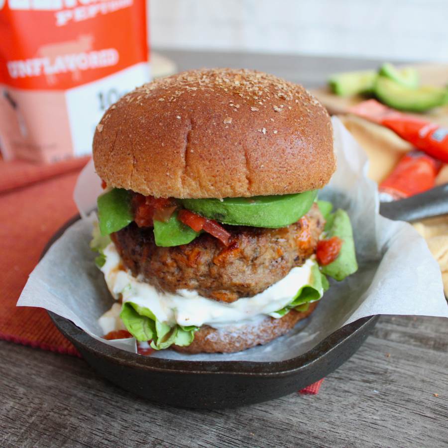 Sweet Potato Turkey Burgers