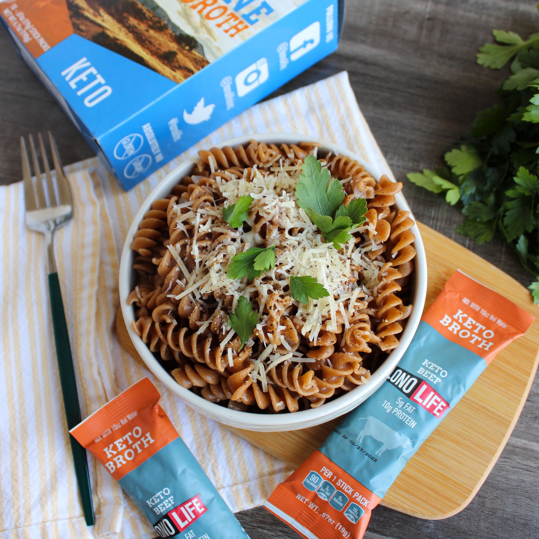 Low Carb Lonolife Pasta