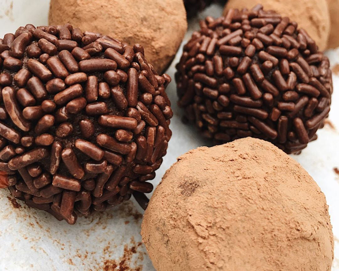 No Bake Chocolate Truffles