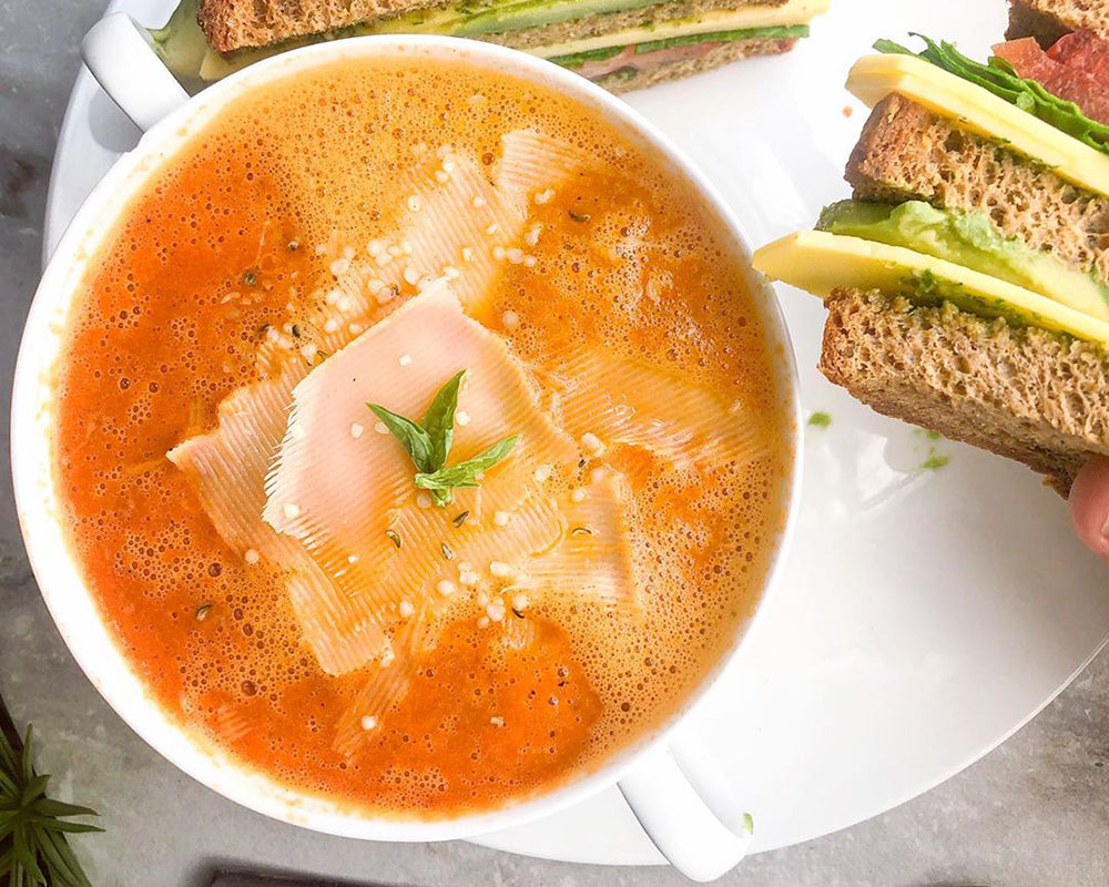 Red Pepper Basil Soup