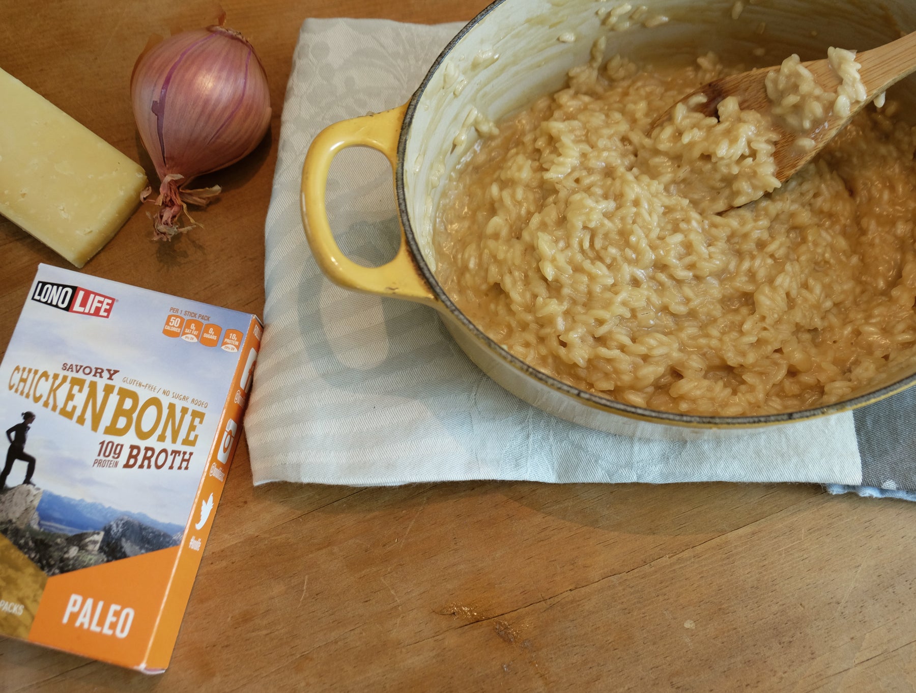 Bone Broth Risotto