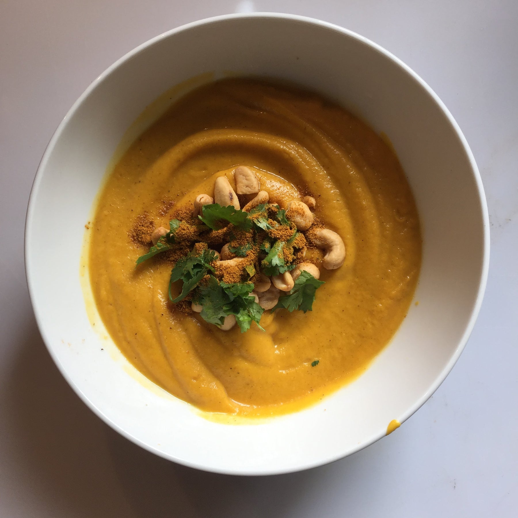 Thai Curry Butternut Squash Soup