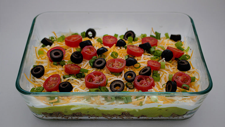 Keto 7-Layer Dip