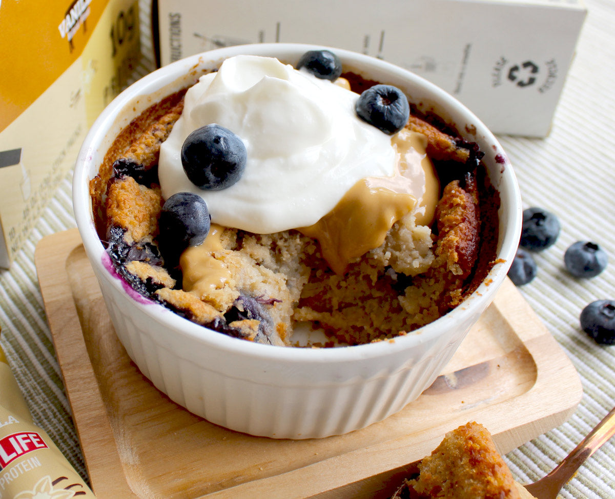 Lonolife Blueberry Oatmeal Bake Recipe