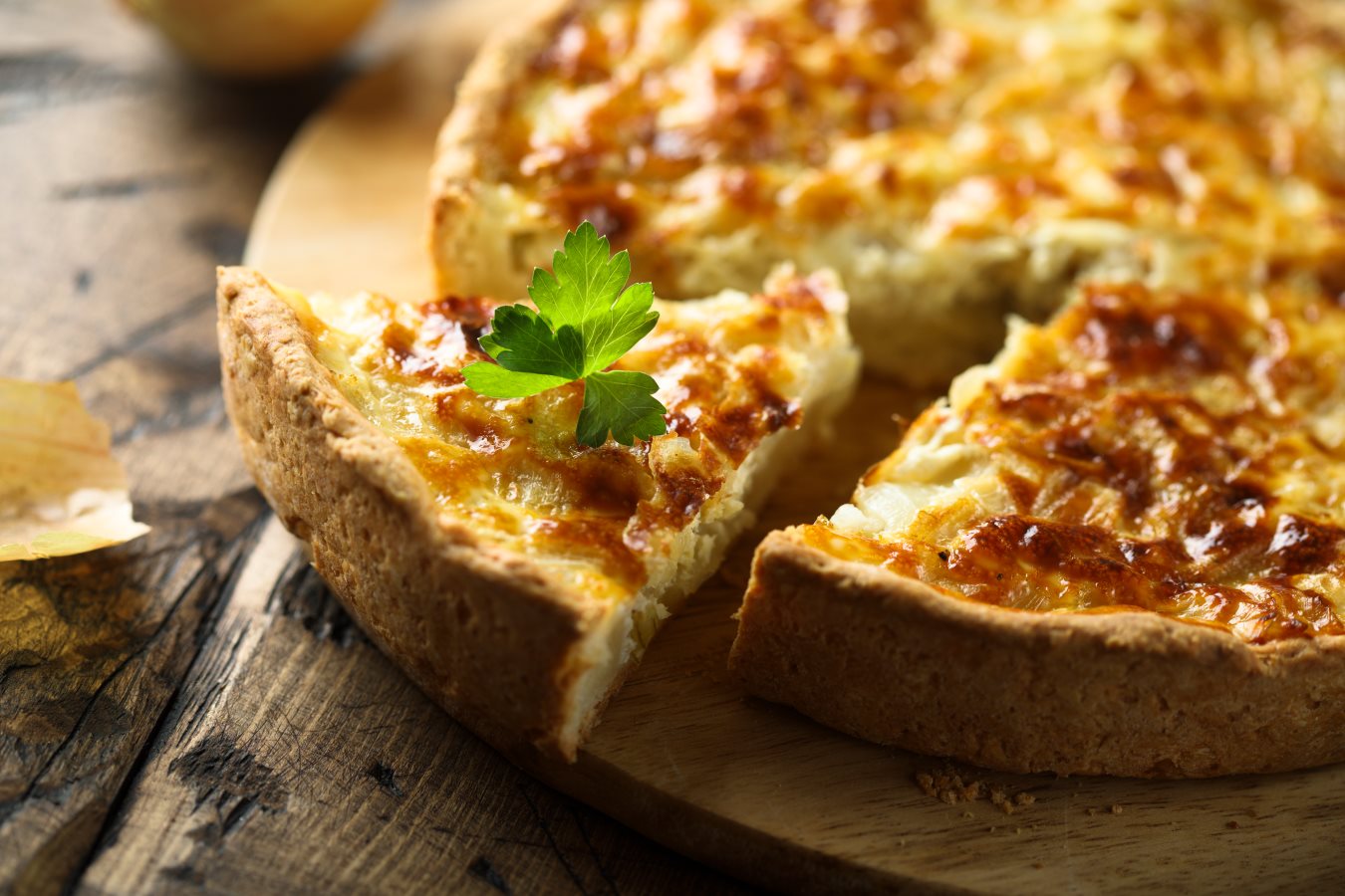 French Onion Quiche