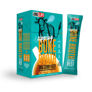 Thai Curry Beef Bone Broth Stick Packs