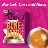 Sriracha Beef Bone Broth Stick Packs