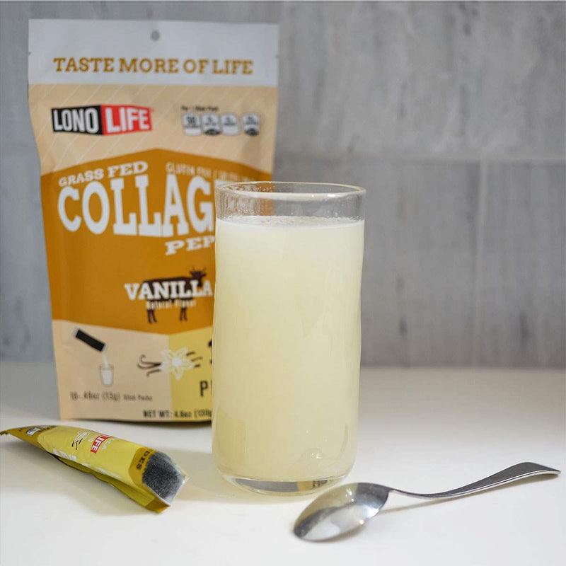 vanilla flavor collagen peptides protein