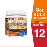 Keto Beef Bone Broth 8oz Bulk Package